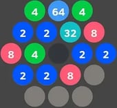 2048 hexagon