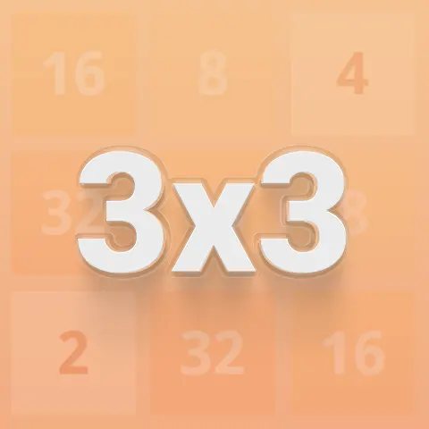 Challenge yourself in a compact twist with 2048 on a 3x3 grid. Quick, engaging, and endlessly entertaining!