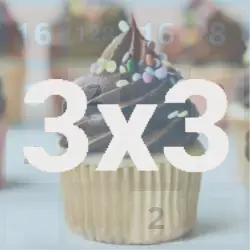 Sweeten your puzzle skills on a 3x3 grid in 2048 Cupcakes. A delightful challenge for quick thinkers!